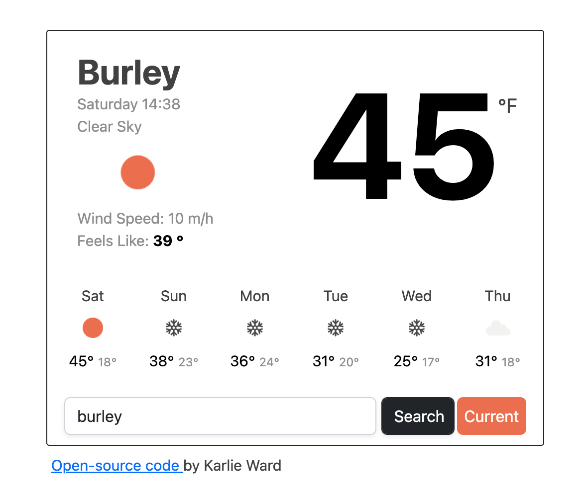 image of weather project